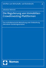 Buchcover Die Regulierung von Immobilien-Crowdinvesting-Plattformen