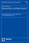 Buchcover Datenschutz und Data Science