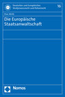 Buchcover Die Europäische Staatsanwaltschaft