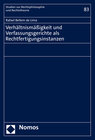 Buchcover Verhältnismäßigkeit und Verfassungsgerichte als Rechtfertigungsinstanzen