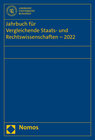 Buchcover Jahrbuch für Vergleichende Staats- und Rechtswissenschaften – 2022