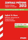 Buchcover Abschluss-Prüfungsaufgaben Realschule Nordrhein-Westfalen / Englisch Zentrale Prüfung 10. Klasse 2013 mit MP3-CD