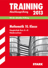 Buchcover Training Abschlussprüfung Hauptschule Niedersachsen / Mathematik 10. Klasse Hauptschule Kurs A + B 2013