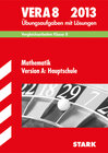 Buchcover Vergleichsarbeiten VERA 8. Klasse / Mathematik Version A: Hauptschule 2013