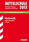Buchcover Training Abschlussprüfung Oberschule Sachsen / Mittelschule Mathematik 2013