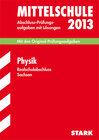 Buchcover Training Abschlussprüfung Oberschule Sachsen / Realschulabschluss Physik 2013