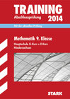 Buchcover Training Abschlussprüfung Hauptschule Niedersachsen / Mathematik 9. Klasse E+G-Kurs 2014