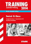 Buchcover Training Abschlussprüfung Hauptschule Nordrhein-Westfalen / Zentrale Prüfung Deutsch 10. Klasse 2014