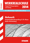 Buchcover Abschluss-Prüfungsaufgaben Hauptschule Baden-Württemberg / Lösungen zu Mathematik Werkrealschule 2014