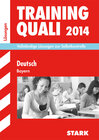 Buchcover Abschluss-Prüfungsaufgaben Hauptschule/Mittelschule Bayern / Lösungen zu Training Quali Deutsch 2014