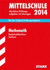 Buchcover Training Abschlussprüfung Oberschule Sachsen / Realschulabschluss Mathematik 2014