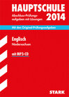 Buchcover Abschluss-Prüfungsaufgaben Hauptschule Niedersachsen / Englisch mit MP3-CD 2014