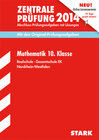 Buchcover Abschluss-Prüfungsaufgaben Realschule Nordrhein-Westfalen / Mathematik Zentrale Prüfung 10. Klasse 2014