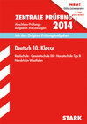 Buchcover Abschluss-Prüfungsaufgaben Realschule Nordrhein-Westfalen / Deutsch Zentrale Prüfung 10. Klasse 2014