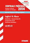 Buchcover Abschluss-Prüfungsaufgaben Realschule Nordrhein-Westfalen / Englisch Zentrale Prüfung 10. Klasse 2014 mit MP3-CD