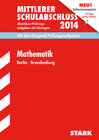 Buchcover Mittlerer Schulabschluss Berlin / Mathematik 2014