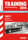 Buchcover Training Abschlussprüfung Realschule Niedersachsen / Lösungsheft zu Englisch 2014