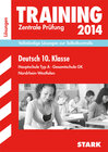 Buchcover Training Abschlussprüfung Hauptschule Nordrhein-Westfalen / Lösungsheft zu Deutsch 10. Klasse Zentrale Prüfung 2014