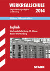 Buchcover Abschluss-Prüfungsaufgaben Werkrealschule Baden-Württemberg / Englisch 10. Klasse 2014