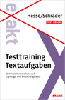 Buchcover STARK Hesse/Schrader: EXAKT - Testtraining Textaufgaben + eBook