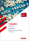Buchcover STARK Training Gymnasium - Deutsch Rechtschreibung und Diktat 5./6. Klasse