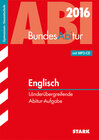 Buchcover BundesAbitur Englisch - Länderübergreifende Aufgaben