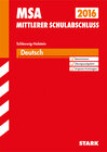 Buchcover Mittlerer Schulabschluss Schleswig-Holstein - Deutsch