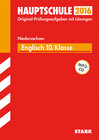Buchcover Abschlussprüfung Hauptschule Niedersachsen - Englisch, mit CD