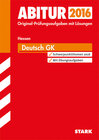 Buchcover Abiturprüfung Hessen - Deutsch GK