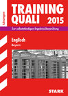 Buchcover Training Quali Bayern - Englisch Lösungsheft