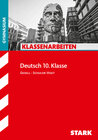 Buchcover STARK Klassenarbeiten Gymnasium - Deutsch 10. Klasse