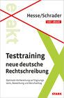 Buchcover STARK Hesse/Schrader: EXAKT - Testtraining neue deutsche Rechtschreibung + eBook