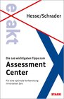 Buchcover STARK EXAKT - Die 100 wichtigsten Tipps zum Assessment Center