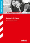 Buchcover STARK Klassenarbeiten Haupt-/Mittelschule - Deutsch 8. Klasse