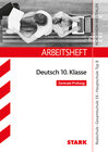 Buchcover Arbeitsheft Deutsch 10. Klasse - NRW Zentrale Prüfung