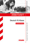 Buchcover Arbeitsheft Deutsch 10. Klasse - NRW Zentrale Prüfung