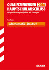 Abschlussprüfung Oberschule Sachsen - Mathematik, Deutsch Qualifizierender Hauptschulabschluss width=