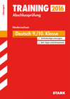 Buchcover Training Abschlussprüfung Hauptschule Niedersachsen - Deutsch 9./10. Klasse Lösungen