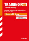 Buchcover Training Zentrale Prüfung Realschule/Hauptschule Typ B NRW - Deutsch