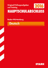 Buchcover Abschlussprüfung Hauptschule Baden-Württemberg - Deutsch