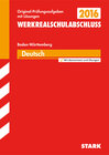 Buchcover Abschlussprüfung Werkrealschule Baden-Württemberg - Deutsch 10. Klasse