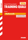 Buchcover Training Quali Bayern - Mathematik Lösungsheft