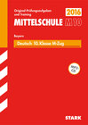 Buchcover Abschlussprüfung Mittelschule M10 Bayern - Deutsch
