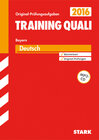 Buchcover Training Quali Bayern - Deutsch A4 + CD