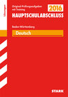 Buchcover Abschlussprüfung Hauptschule Baden-Württemberg - Deutsch Lösungsheft