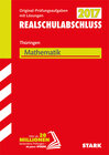 Buchcover STARK Abschlussprüfung Regelschule Thüringen - Mathematik Realschulabschluss