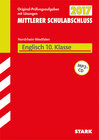 Buchcover STARK Mittlerer Schulabschluss NRW - Englisch, mit MP3-CD