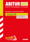 Buchcover STARK Abiturprüfung Nordrhein-Westfalen - Deutsch GK