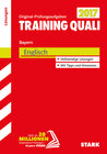 Buchcover STARK Training Quali Bayern - Englisch Lösungsheft