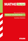 Buchcover STARK MatheSkript Realschule - NRW